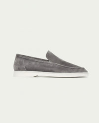 André – Mocassins Classiques en Suède Gris