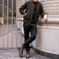 Veste Bomber | Olive Foncé
