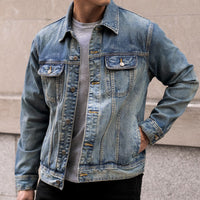 Veste en Jean Trucker | Lavage Moyen