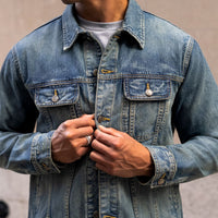 Veste en Jean Trucker | Lavage Moyen