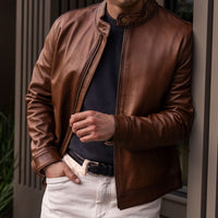 Veste Racer | Brandy