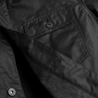 Veste de Champ en Toile Cirée | Noir