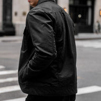 Veste de Champ en Toile Cirée | Noir