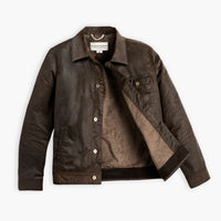 Veste de Champ en Toile Cirée | Olive Foncé