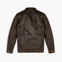 Veste de Champ en Toile Cirée | Olive Foncé