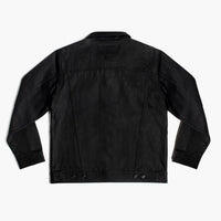 Veste Trucker en Denim Selvedge | Noir