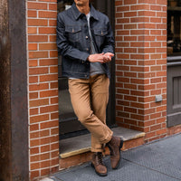Veste Trucker en Denim Selvedge | Indigo Brut