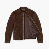 Veste Racer | Tabac (Quincaillerie en Nickel)