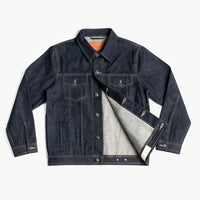 Veste Trucker en Denim Selvedge | Indigo Brut