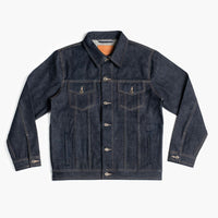 Veste Trucker en Denim Selvedge | Indigo Brut