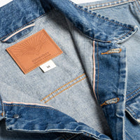 Veste Trucker en Denim Selvedge | Lavage Vintage
