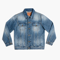 Veste Trucker en Denim Selvedge | Lavage Vintage
