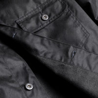 Veste de Champ en Toile Cirée | Charbon