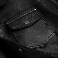 Veste Cruiser Roughout | Noir