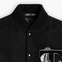 Veste Varsity | Noir 10 Ans