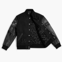 Veste Varsity | Noir 10 Ans