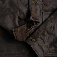 Veste Trucker Cirée | Olive Foncé