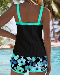 Valeria - Tankini Élégant avec Short Floral