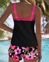 Valeria - Tankini Élégant avec Short Floral