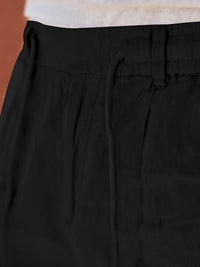 NICHOLS | PANTALON EN LIN AMPLE AVEC CORDON