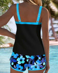 Valeria - Tankini Élégant avec Short Floral