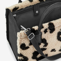 sac à provisions quotidien XS teddy léopard crème