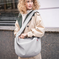 sac lune cordon gris