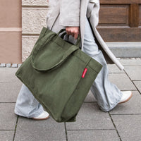sac à provisions softshopper vert matcha foncé