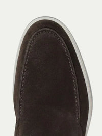 Bernard – Mocassins Classiques en Suède Brun