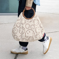 loopbag hobo smiley® teddy chocolat