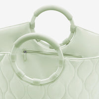 loopbag hobo puffer matcha glacé