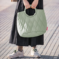 loopbag hobo puffer matcha glacé