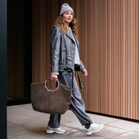 loopbag hobo teddy chocolat