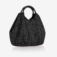 loopbag hobo bouclé noir