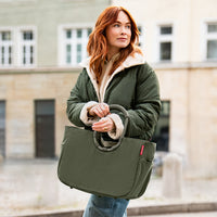 loopshopper L cord dark matcha
