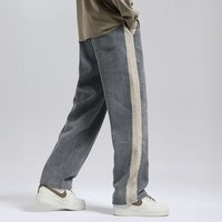 Caspar | Pantalons de jogging en velours côtelé